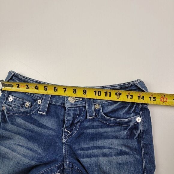 True Religion Disco Julie Light Wash Jeans Size‎ 26 26x32 - Picture 6 of 11